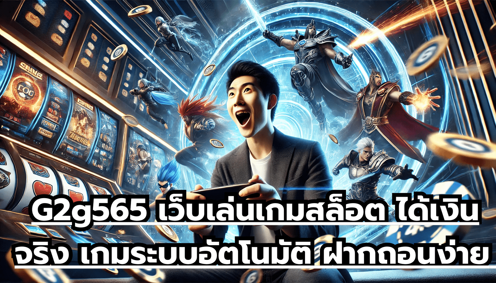 G2g565 เว็บเล่นเกมสล็อต ได้เงินจริง เกมระบบอัตโนมัติ ฝากถอนง่าย ผ่านเว็บผ่านมือถือ