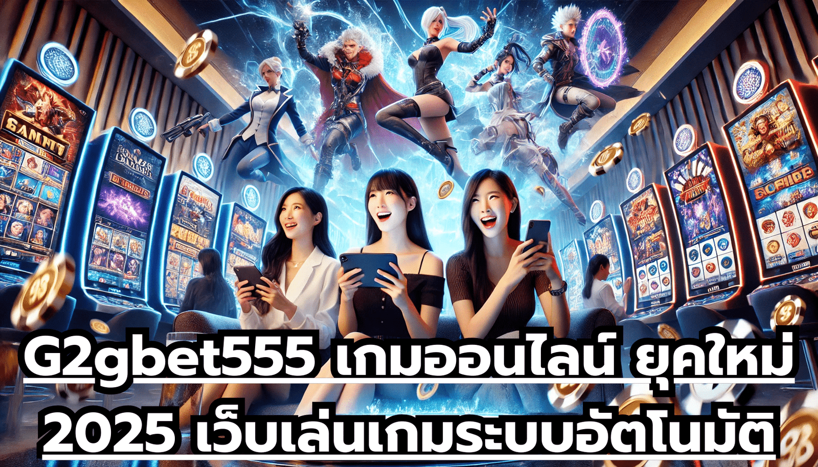 G2gbet555 เกมออนไลน์ ยุคใหม่ 2025 เว็บเล่นเกมระบบอัตโนมัติ ระบบมาตรฐานโลก ไม่มีกั๊กยูส