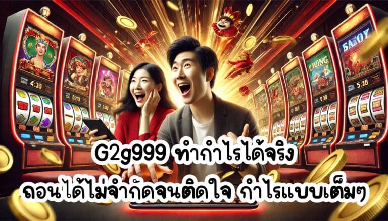 G2g999 ทำกำไรได้จริง ถอนได้ ไม่จำกัดจนติดใจ กำไรแบบเต็มๆ-4